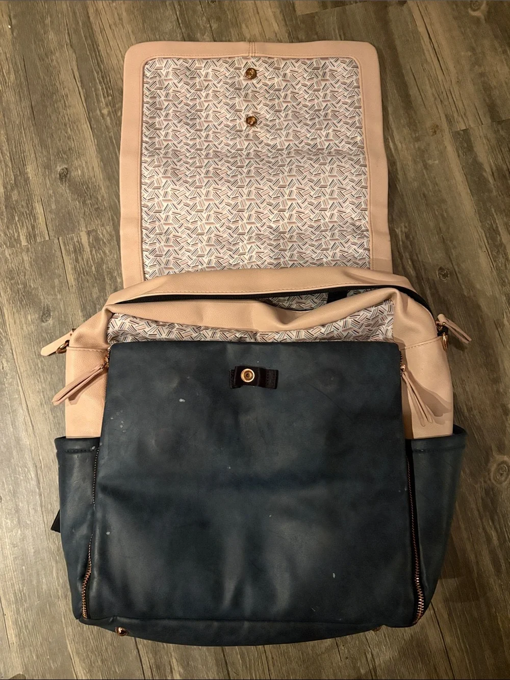 Petunia Pickle Bottom Boxy Backpack, Diaper Bag, Stylish Baby Bag, Spacious Back